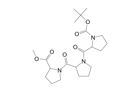 tert-Butyl 2-[(2-([2-(methoxycarbonyl)-1-pyrrolidinyl]carbonyl)-1-pyrrolidinyl)carbonyl]-1-pyrrolidinecarboxylate