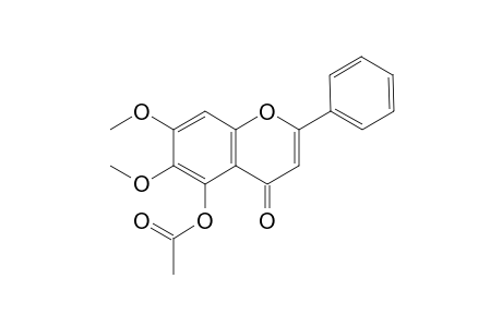 5-Acetoxy-6,7-dimethoxyflavone