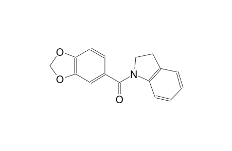 1-(1,3-benzodioxol-5-ylcarbonyl)indoline