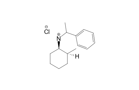 N-(1-PHENYLETHYL)-2-METHYL-CYCLOHEXANAMINE-HYDROCHLORIDE;UU-ISOMER