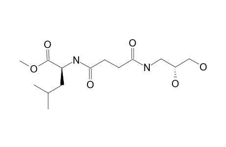 [(R)-2,3-DIHYDROXYPROPYL-SUCCINAMIDO]-L-LEUCINE-METHYLESTER