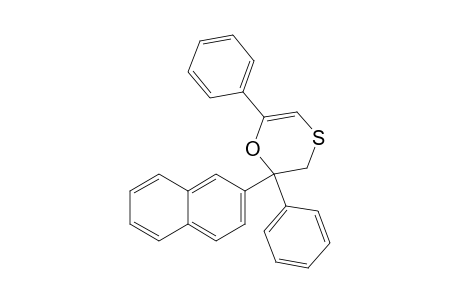 2,3-Dihydro-2-(2-naphthyl)-2,6-diphenyl-1,4-oxathiin