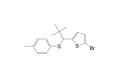 Thiophene, 2-bromo-5-[2,2-dimethyl-1-[(4-methylphenyl)thio]propyl]-