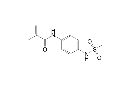 2-Propenamide, 2-methyl-N-[4-[(methylsulfonyl)amino]phenyl]-
