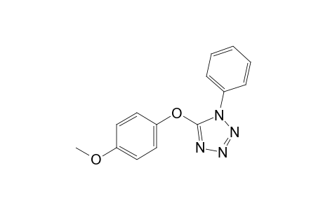 5-(p-methoxyphenoxy)-1-phenyl-1H-tetrazole