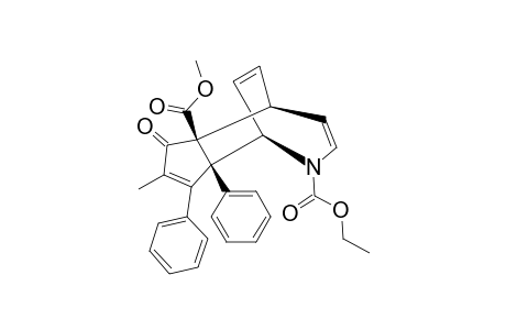 (1-ALPHA,5-ALPHA,5A-BETA,8A-BETA)-7-METHYL-6-OXO-8,8A-DIPHENYL-1,2,5,5A,6,8A-HEXAHYDRO-1,5-ETHENOCYCLOPENT-[C]-AZEPINE-2,5A-DICARBOXYLIC-ACID-2-