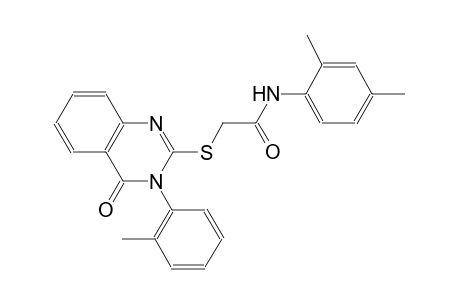 acetamide, 2-[[3,4-dihydro-3-(2-methylphenyl)-4-oxo-2-quinazolinyl]thio]-N-(2,4-dimethylphenyl)-