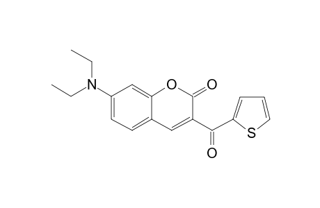 7-(Diethylamino)-3-(2-thienylcarbonyl)-2H-1-benzopyran-2-one