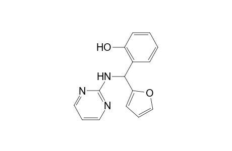 2-[2-Furyl(2-pyrimidinylamino)methyl]phenol