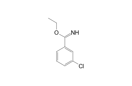 Ethyl-3-chlorobenzimidate