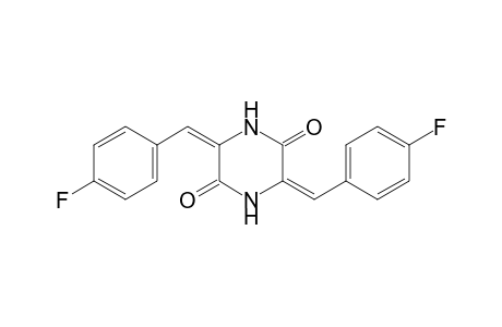 (3E,6E)-3,6-bis(4-fluorobenzylidene)piperazine-2,5-quinone
