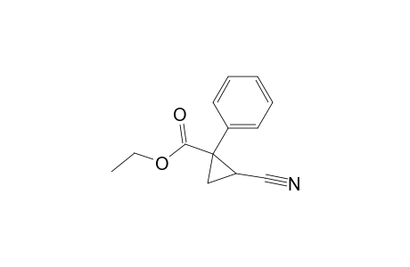 2-cyano-1-phenyl-1-cyclopropanecarboxylic acid ethyl ester