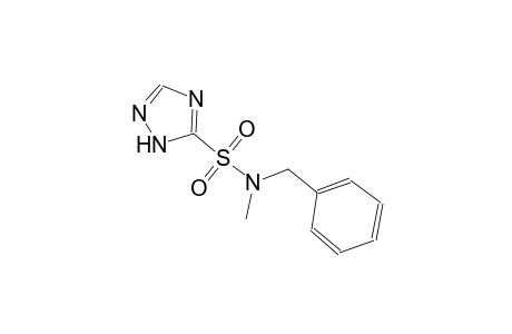 1H-1,2,4-triazole-5-sulfonamide, N-methyl-N-(phenylmethyl)-