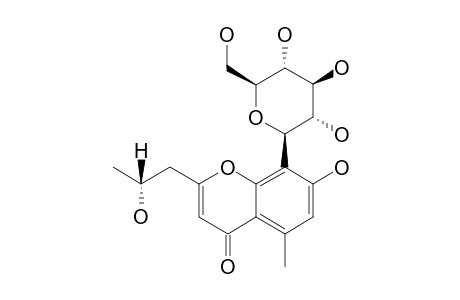8-C-GLUCOPYRANOSYL-(S)-ALOESOL