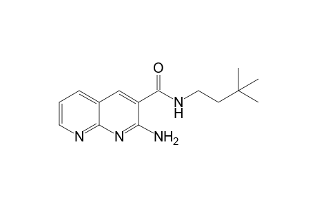 2-Azanyl-N-(3,3-dimethylbutyl)-1,8-naphthyridine-3-carboxamide