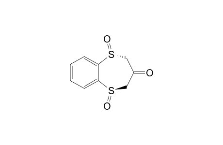 (1R,5R)-1,5-Benzodithiepane-3-one 1,5-dioxide