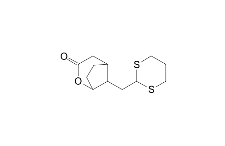 syn-(+,-)-8-(1,3-Dithian-2-ylmethyl)-2-oxabicyclo[3.2.1]octan-3-one