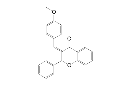 (E)-3-(4'-METHOXYPHENYLIDENE)-FLAVANONE