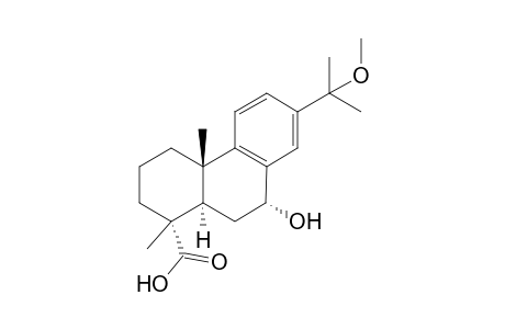 Aquilarabietic acid I