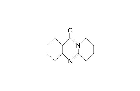 cis-Decahydro-pyrido(2,1-B)quinazolin-11-one