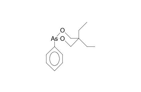 2-Phenyl-5,5-diethyl-1,3,2-dioxarsenane