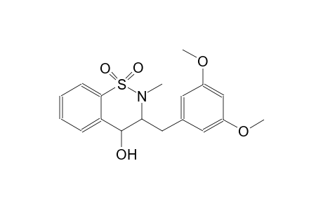 2H-1,2-benzothiazin-4-ol, 3-[(3,5-dimethoxyphenyl)methyl]-3,4-dihydro-2-methyl-, 1,1-dioxide