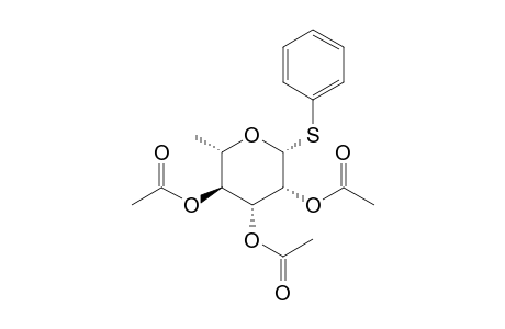 Phenyl 2,3,4-Tri-O-acetyl-1-thio-6-deoxy-.beta.,L-mannopyranoside
