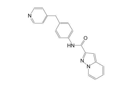 pyrazolo[1,5-a]pyridine-2-carboxamide, N-[4-(4-pyridinylmethyl)phenyl]-