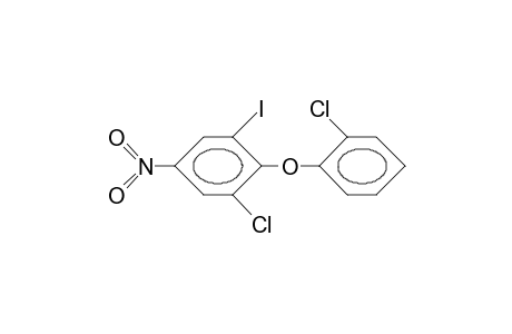 3-Iodo-4-(2-chloro-phenoxy)-5-chloro-nitro-benzene
