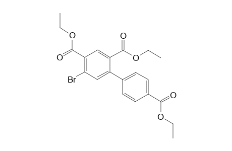Triethyl 5-bromobiphenyl-2,4,4'-tricarboxylate