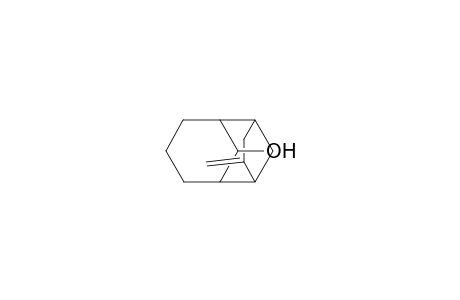 Tricyclo[4.3.1.12,5]undecan-10-ol, 3-methylene-, (1.alpha.,2.beta.,5.beta.,6.alpha.,10R*)-