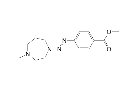 4-METHYL-1-[2-(PARA-METHYLOXYCARBONYLPHENYL)-1-DIAZENYL]-1,4-DIAZEPANE