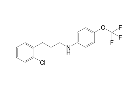 N-(3-(2-Chlorophenyl)propyl)-4-(trifluoromethoxy)aniline