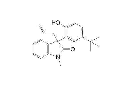 3-Allyl-3-(5-tert-butyl-2-hydroxyphenyl)-1-methylindolin-2-one