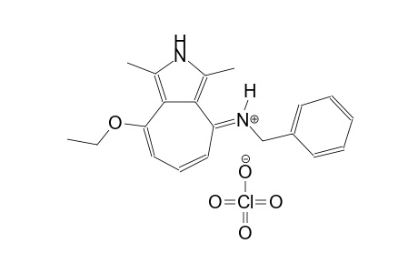 N-((4E)-8-ethoxy-1,3-dimethylcyclohepta[c]pyrrol-4(2H)-ylidene)(phenyl)methanaminium perchlorate