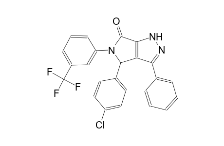pyrrolo[3,4-c]pyrazol-6(1H)-one, 4-(4-chlorophenyl)-4,5-dihydro-3-phenyl-5-[3-(trifluoromethyl)phenyl]-