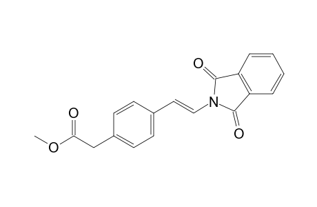 (E)-Methyl 2-(4-(2-(1,3-dioxoisoindolin-2-yl)vinyl)phenyl)acetate