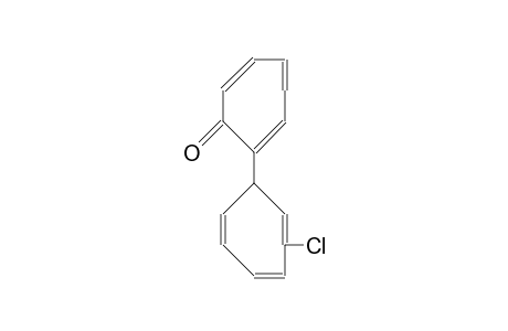 2-(3-Chloro-2,4,6-cycloheptatrienyl)-tropone