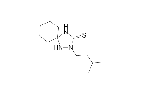 1,2,4-Triazaspiro[4.5]decane-3-thione, 2-(3-methylbutyl)-