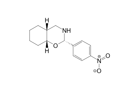 (2S,4aR,8aR)-2-(4-nitrophenyl)octahydro-2H-benzo[e][1,3]oxazine