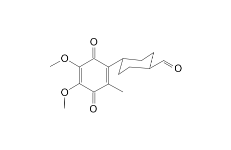 2-[4(e)-Formylcyclohex-(e)-yl]-5,6-dimethoxy-3-methyl-1,4-benzoquinone