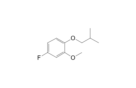 4-Fluoro-2-methoxyphenol, 2-methylpropyl ether