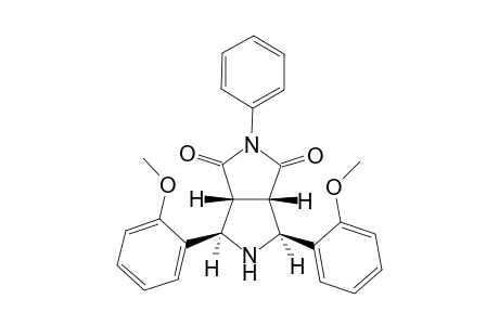 2-(2'-Methoxyphenyl)-4-(2'-methoxyphenyl)-7-phenyl-6,8-dioxo-3,7-diazabicyclo[3.3.0]octane isomer