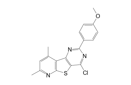 4-chloro-2-(4-methoxyphenyl)-7,9-dimethylpyrido[3',2':4,5]thieno[3,2-d]pyrimidine