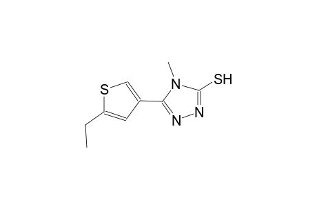 5-(5-ethyl-3-thienyl)-4-methyl-4H-1,2,4-triazole-3-thiol