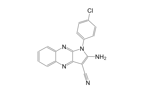 1H-pyrrolo[2,3-b]quinoxaline-3-carbonitrile, 2-amino-1-(4-chlorophenyl)-
