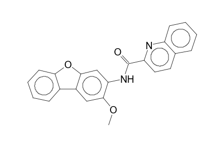 N-(2-Methoxydibenzofuran-3-yl)-2-quinolinecarboxamide