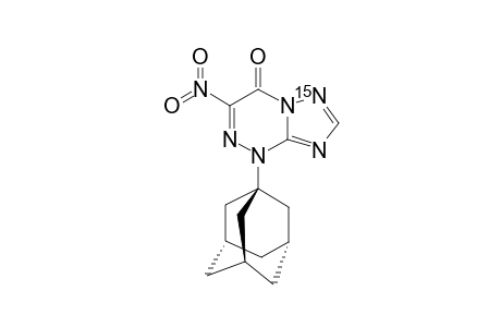 6-(15)N-1-ADAMANTYL-3-NITRO-1,4-DIHYDRO-1,2,4-TRIAZOLO-[5.1-C]-1,2,4-TRIAZIN-4-ONE