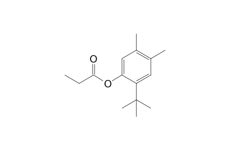 propanoic acid (2-tert-butyl-4,5-dimethylphenyl) ester