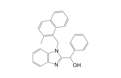 1H-benzimidazole-2-methanol, 1-[(2-methyl-1-naphthalenyl)methyl]-alpha-phenyl-